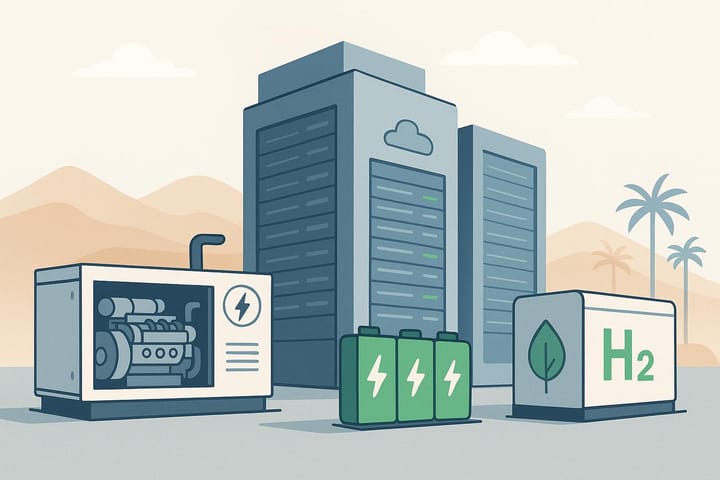 How GCC Data Centers Plan for Power Failures